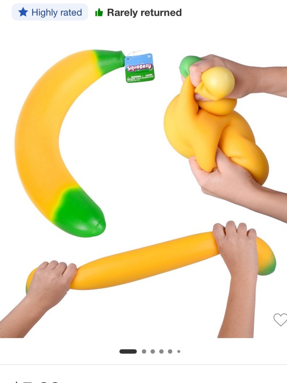 Squishy Squeezy Banana🍌-Sunny Days